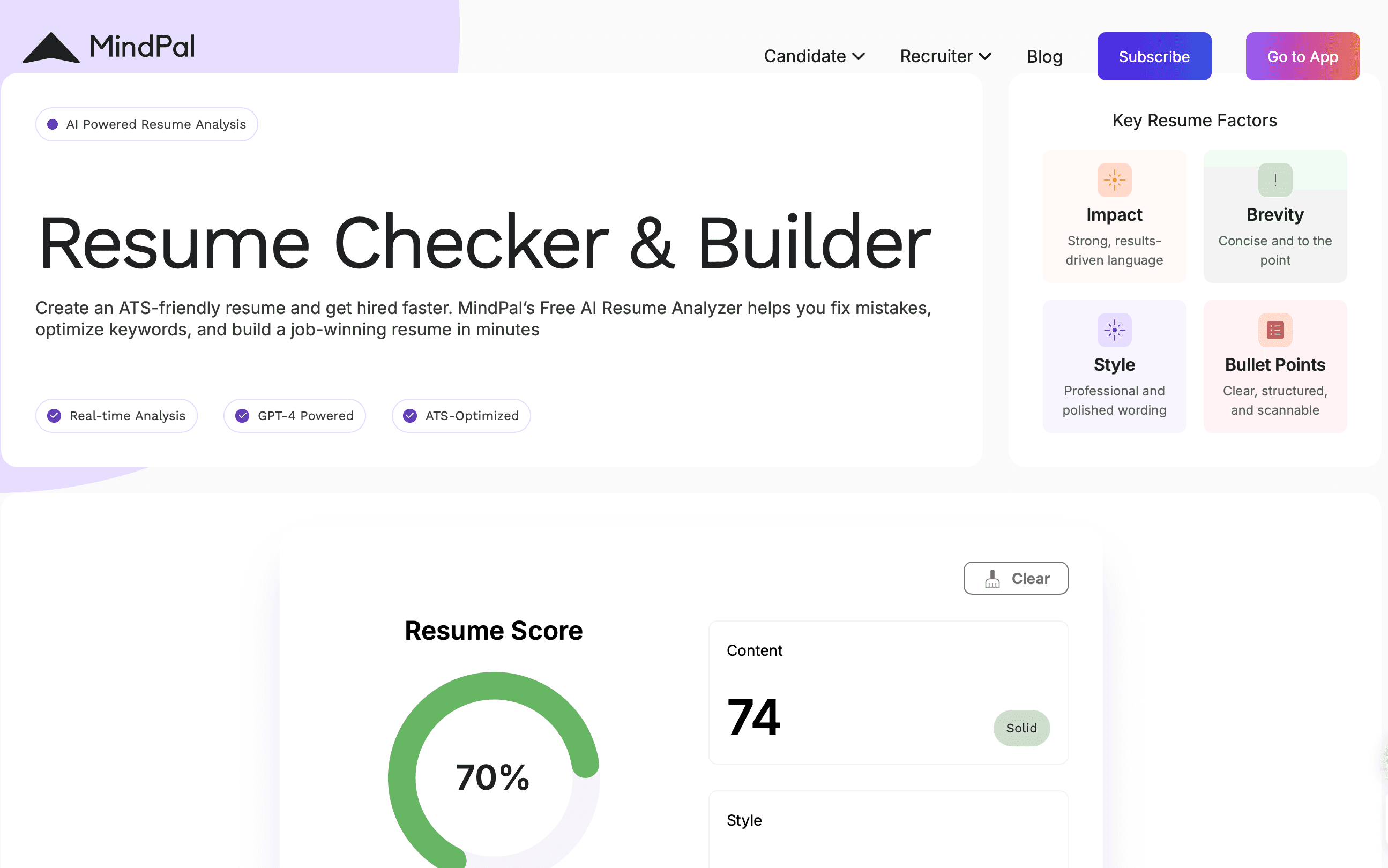MindPal.co Launches New Resume Checker & Builder to Boost Job Search Efficiency