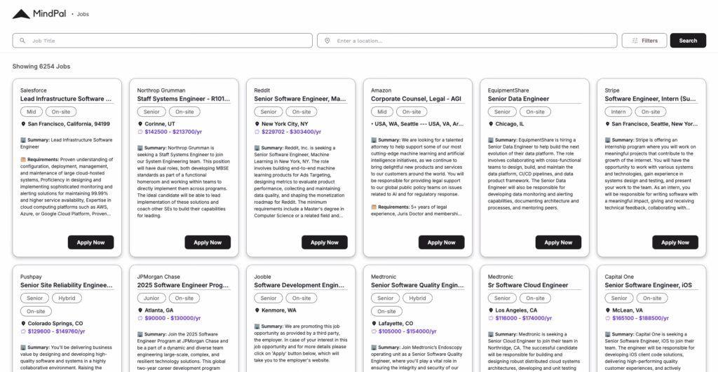 MindPal.co Launches New Job Board MindPal.co/jobs Without the Need to Register for Candidates